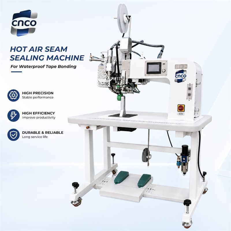Extra Motor Equipped Hot Air Seam Sealing Machine Multi-Axis Touch Screen Control Cross Curved Seam Waterproof Fabric Laminator