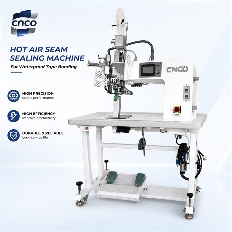 2026 New CN-818 50-800℃ Adjustable Temp Hot Air Seam Sealer For Outdoor Rainwear Tent Tarpaulin Waterproof Seam Bonding Machine