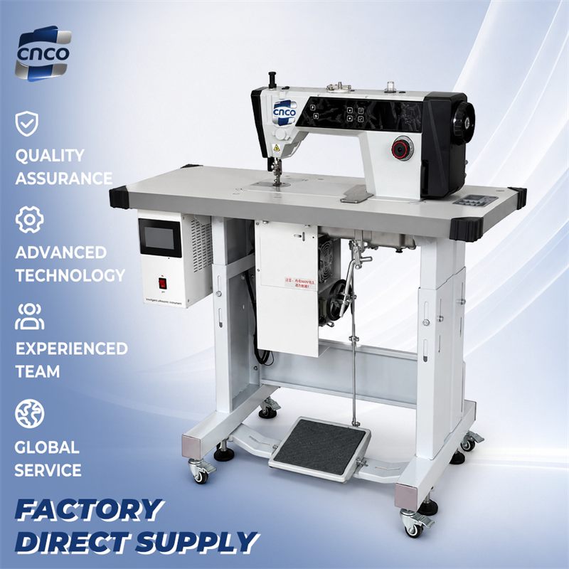 CNCO CN-604 Wholesale Ultrasonic Splicing Machine 20KHz Seamless Fabric Welding Machine for T-shirt Polo Shirt Garment Sewing