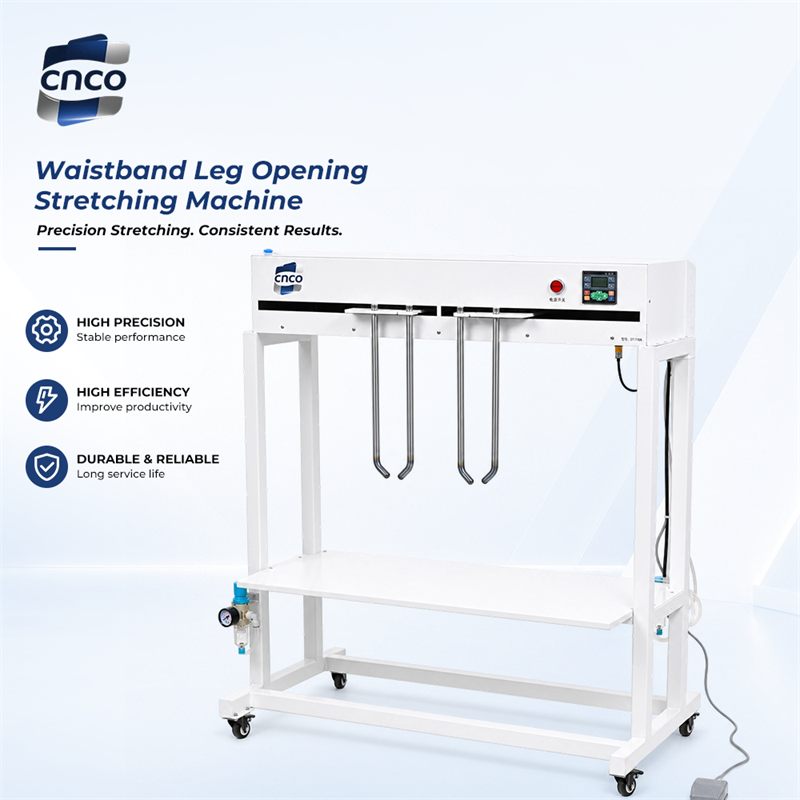 CNCO CN-716A Synchronous Waist & Leg Opening Stretcher Machine For Boxer Briefs Seamless Underwear Elastic Finishing Equipment