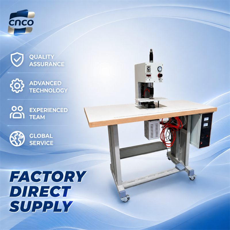 High Quality CNCO High Precision Ultrasonic Fabric Puncher Single Mold Design Industrial Garment Button Hole Cutting Machine