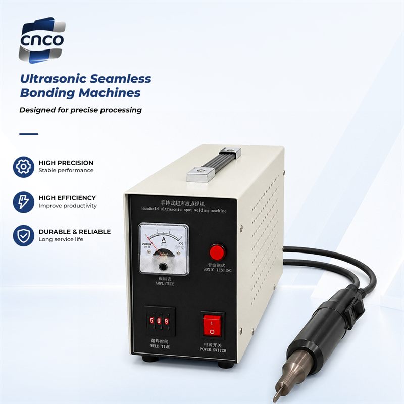 Factory Price Manual Handheld Ultrasonic Spot Welding Gun Free Positioning Ultrasonic Welder for Irregular Fabric Label Bonding