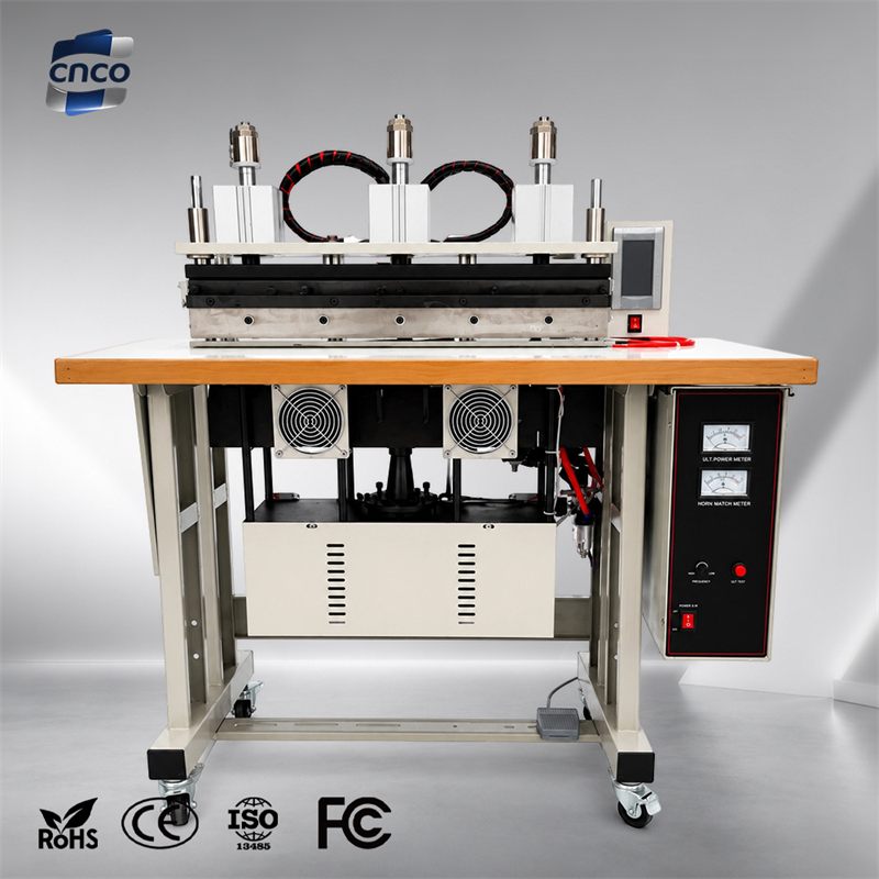Own Brand CNCO Factory Supply Ultrasonic Fabric Cutting Machine Seamless Underwear Yoga Wear Garment Production Line Machine