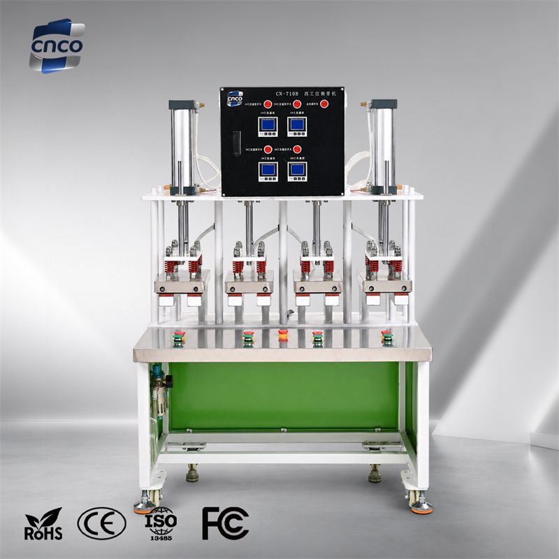 New Innovation Four Zones Separate Digital Temperature Control Side Bone Heat Press Machine Stable Pneumatic Seam Forming Press