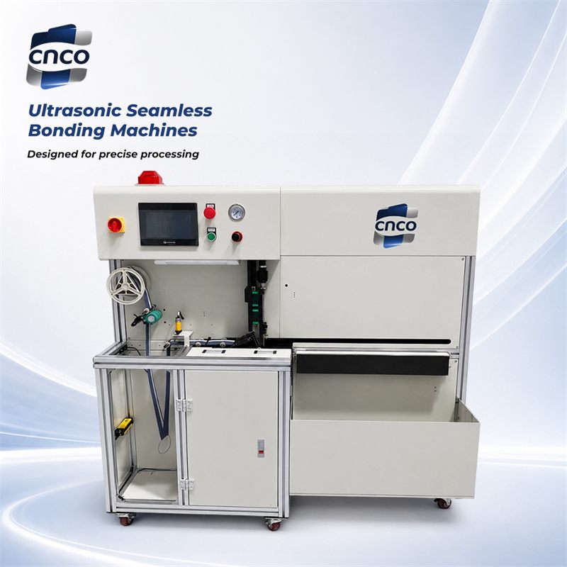 CNCO CN-02 Fully Automatic Ultrasonic Waistband Splicing Auto Feeding Welding Cutting Collect Elastic Waist Belt Bonding Machine