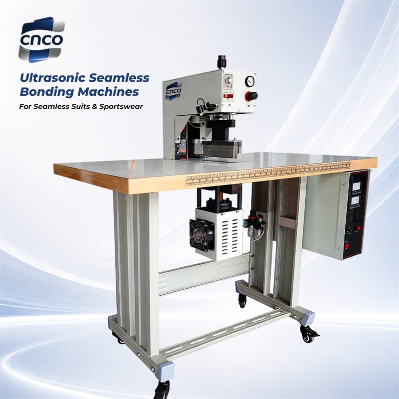Factory Price CNCO CN-603A 18KHz Ultrasonic Seamless Bonding Machine Pneumatic Placket Buttonhole Cutting & Welding Machine