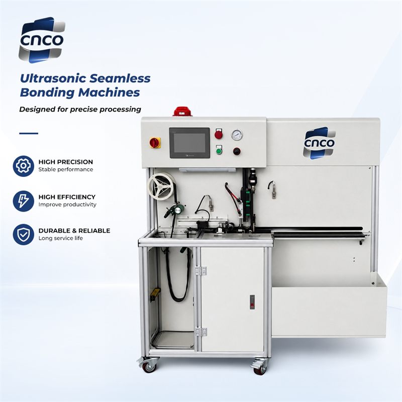 Automatic Ultrasonic Seamless Cutting Bonding Machine One-step Loop Forming For Elastic Webbing Velcro Hook And Loop Tape