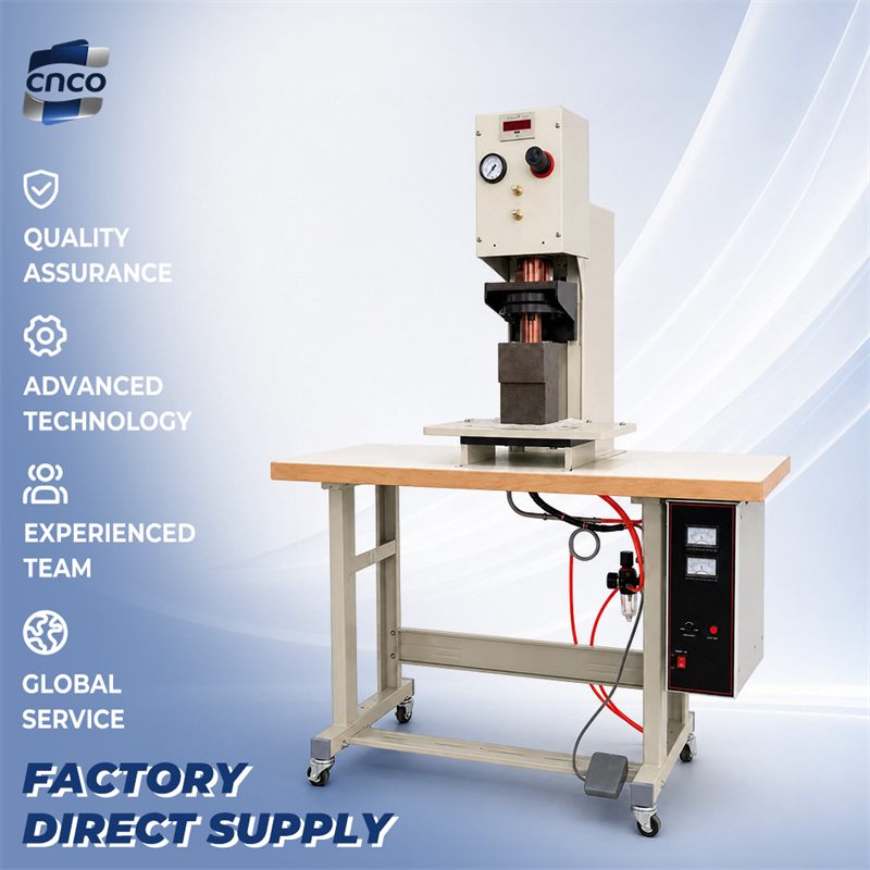 High Efficiency Dual Die Ultrasonic Punch Machine One Press Two Slots Automatic Waste Removal Apparel Mass Production Equipment
